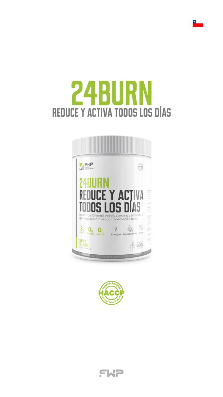 24 Burn – Acelera tu Metabolismo y Activa tu energía